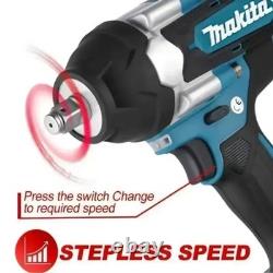 Makita DTW700 Cordless Impact Wrench 18V Brushless Motor 1000Nm Variable Speed E