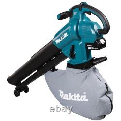 Makita DUB187T002 18v Cordless Variable Speed Blower 1 x 5.0ah Battery + Charger