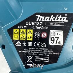 Makita DUB187Z 18V LXT Brushless Cordless Variable Speed Blower Body Only USED