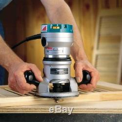 Makita RF1101 Fixed Base Router 11 Amp Variable Speed Motor 2 1/4 HP Compact