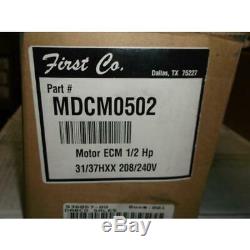 Mcmillan Mdcm0502 1/2hp Ecm Blower Motor, 208-240/60/1 Rpm1600/variable Speed