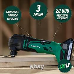 Metabo HPT 18V MultivoltT Cordless Oscillating Multi-Tool 18V Brushless Motor