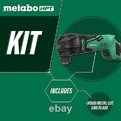 Metabo HPT 18V MultivoltT Cordless Oscillating Multi-Tool 18V Brushless Motor