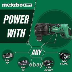 Metabo HPT 18V MultivoltT Cordless Oscillating Multi-Tool 18V Brushless Motor