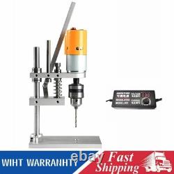 Micro Bench Drill Variable Speed Desktop Drilling Machine With B12 Chuck 775 Motor