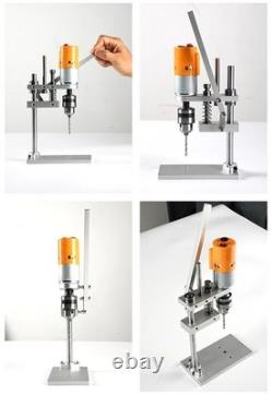 Micro Bench Drill Variable Speed Desktop Drilling Machine With B12 Chuck 775 Motor