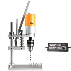 Micro Bench Drill Variable Speed Desktop Drilling Machine with B12 Chuck 775 Motor