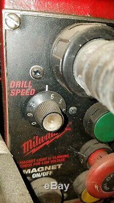 Milwaukee 4231 Electromagnet Magnetic Drill Press 400 Motor variable speed