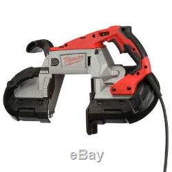 Milwaukee Band Saw Deep Cut AC/DC Corded 11Amp Motor Variable Speed Portable LED