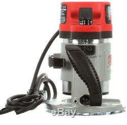 Milwaukee Fixed-Base Router 15 Amp Motor 3-1/2 HP Variable Speed Corded