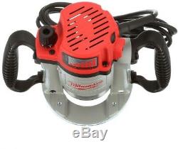 Milwaukee Fixed-Base Router 15 Amp Motor 3-1/2 HP Variable Speed Corded