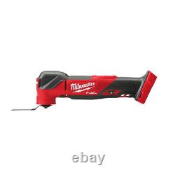 Milwaukee M18FMT-0X M18 18V Cordless Multi-Tool FUEL Brushless Motor, Accessor