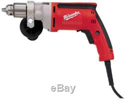 Milwaukee Magnum Drill 1/2 in. 850 RPM 8 Amp Motor Variable Speed Trigger Corded