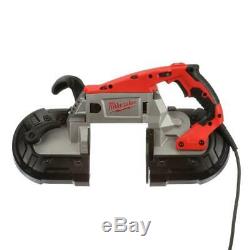 Milwaukee Portable Band Saw 11 Amp Motor Lightweight Variable Speed Metal Corded