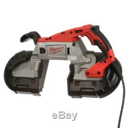 Milwaukee Portable Band Saw Corded 5 in. Deep Cut 11 Amp Motor Variable Speed