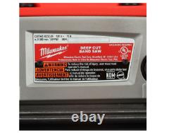 Milwaukee Portable Band Saw Deep Cut Corded 11 Amp Motor Variable Speed LED New