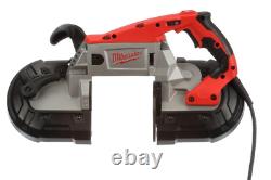 Milwaukee Portable Band Saw Deep Cut Corded 11 Amp Motor Variable Speed LED New