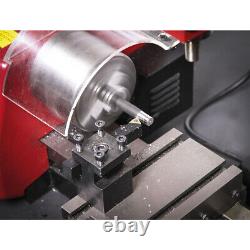 Mini Lathe & Drilling Machine Bench Mounting Variable Speed 2x 150W Motors