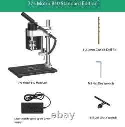 Miniature Miniaturized Desktop Precision DC Variable-speed Bench Drill Press