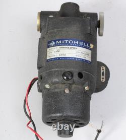 Mitchell Camera Variable Speed Motor Model 1-w-12 For Movie Camera Untested