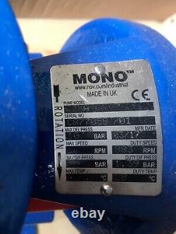 Mono CX2A Progressive Cavity Pump Variable speed motor 1.5kw #2417
