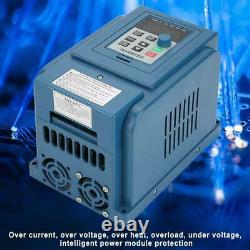 Motor Inverter Variable Speed Frequency Drive 1.5kW 4A 3 Phase 380V