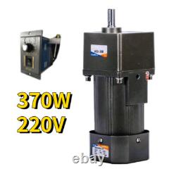 Motor New Adapter Electric 370W Motor Variable Speed Controller Gear Box 220V AC
