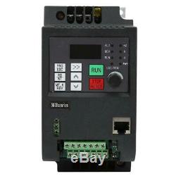 Motor Speed Control Variable Frequency Single Phase to 3-Phase 2.2KW 10A