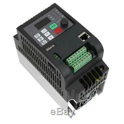 Motor Speed Control Variable Frequency Single Phase to 3-Phase 2.2KW 10A