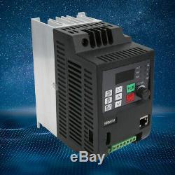 Motor Speed Control Variable Frequency Single Phase to 3-Phase 2.2KW 10A