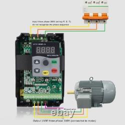 Motor Speed Controller Variable Frequency Drive 220-240V Input 0-240V Output