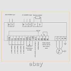 Motor Speed Controller Variable Frequency Drive 220-240V Input 0-240V Output