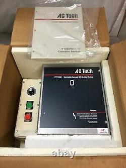 NEW AC Tech 3/4 HP Variable Speed AC Motor Drive VP1207R, 230V