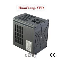 New 4kw 220V 5HP Variable Frequency Drive Inverter VFD Motor Speed Controller