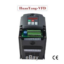 New 4kw 220V 5HP Variable Frequency Drive Inverter VFD Motor Speed Controller