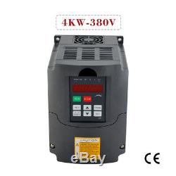 New 4kw 220V 5HP Variable Frequency Drive Inverter VFD Motor Speed Controller