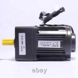 New AC Gear Motor Electric Motor Variable Speed Reduction Controller 110 125RPM
