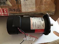 New Old Boston Variable Speed DC Motor 1/2hp 1725rpm 180, Fincor 5002693, Boxze