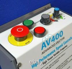 New design! AV400 Lathe speed controller and 1/2hp motor suits Myford ML10