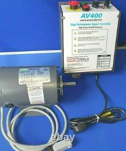 New design! AV400 Lathe speed controller and 1/2hp motor suits Myford ML10