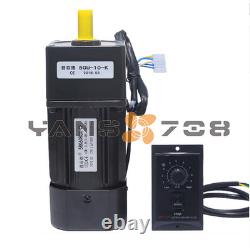 One 220V 60W Gear Reducer Motor Variable speed reversible motor + Governor 110