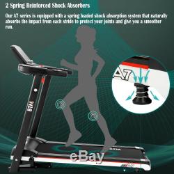 One PRO Multi-Speed Variable Incline Foldable Treadmill Running Machine Walkiing