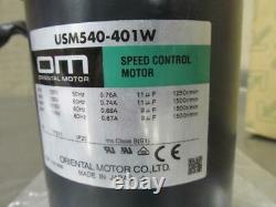 Oriental Motor USM540-401W Variable Speed Motor with Controller 115v 40W