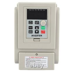 PWM 220V AC Variable Frequency Drive VFD Speed Controller 1-Phase 2.2KW