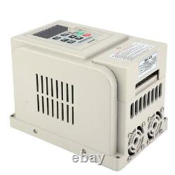 PWM 220V AC Variable Frequency Drive VFD Speed Controller 1PH Input Output 2.2KW