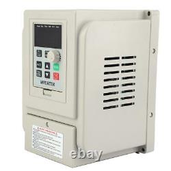 PWM 220V AC Variable Frequency Drive VFD Speed Controller 1PH Input Output 2.2KW