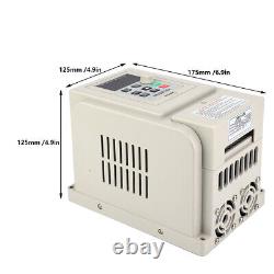 PWM AC Variable Frequency Drive VFD Speed Controller 1-Phase Input &Output 2.2KW