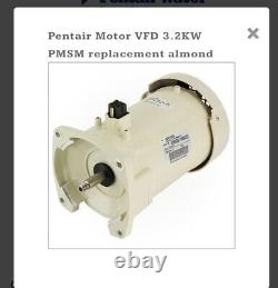 Pentair 3 HP Variable Speed Pump Motor IntelliFloXF Almond 350305S