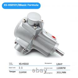 Pneumatic Motors Can Rotate in Both Directions and Have Variable Speed Control