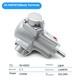 Pneumatic Motors Can Rotate In Both Directions And Have Variable Speed Control